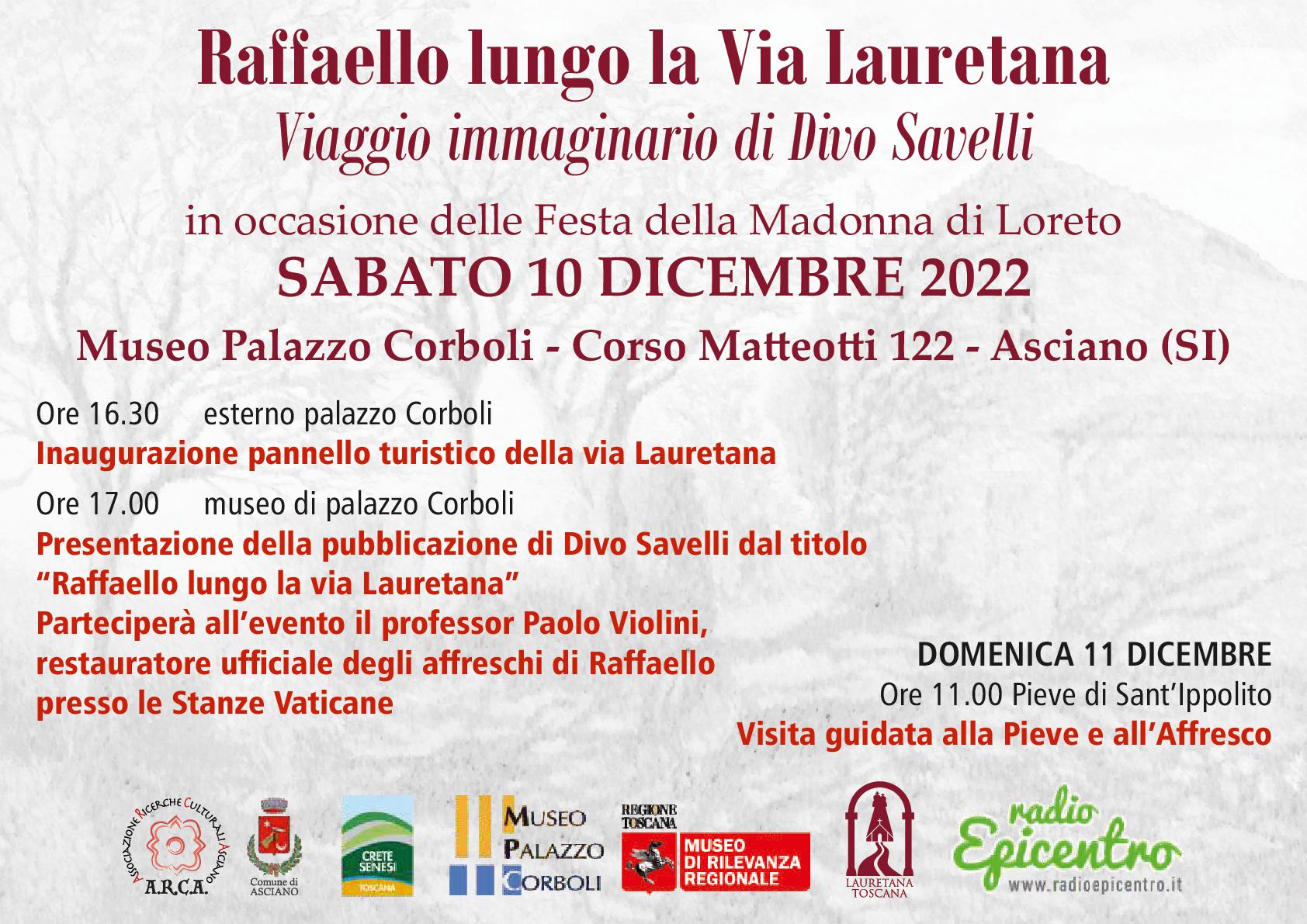 Raffaello lungo la via Lauretana - Viaggio immaginario di Divo Savelli